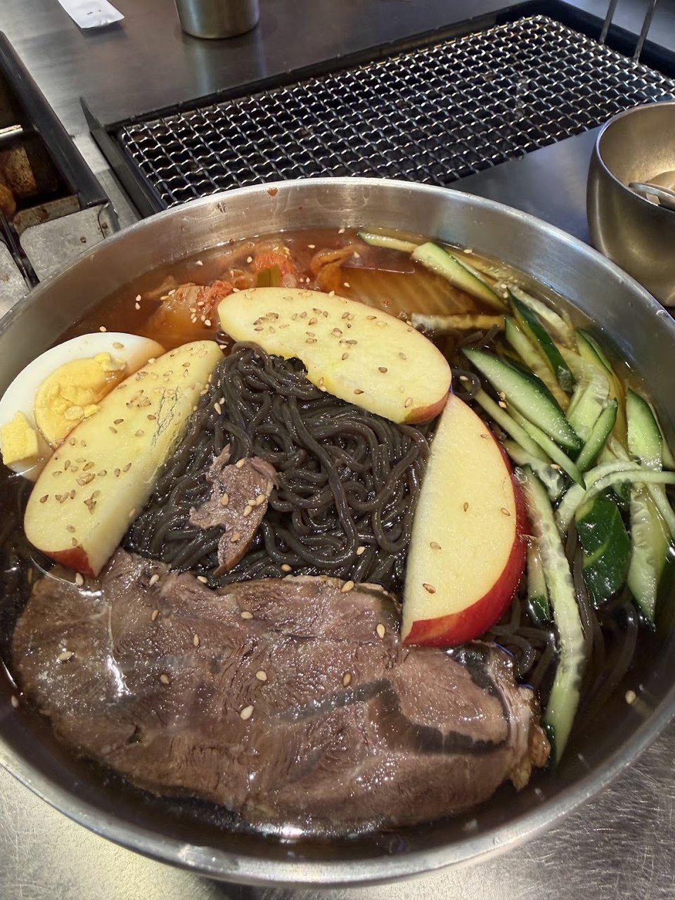 Cold Noodles with Sliced Beef