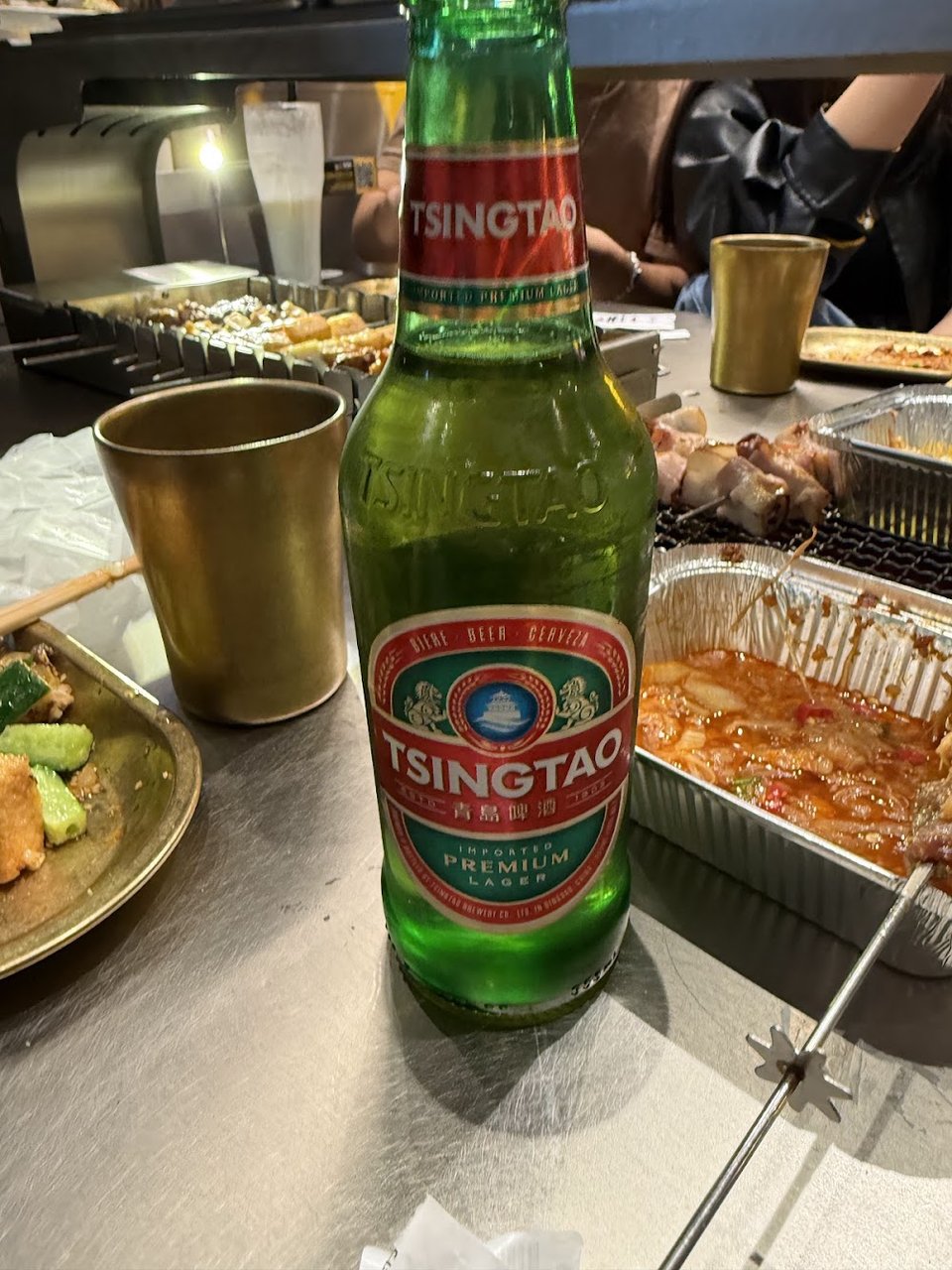 Premium Lager Beer Bottle