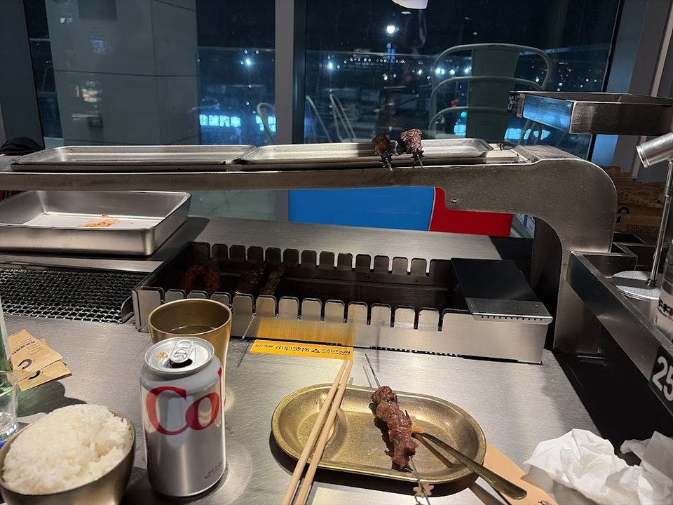 Grilled Meats and Rice