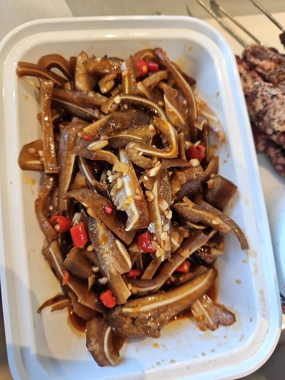 Pig Ear w Chilli Oil