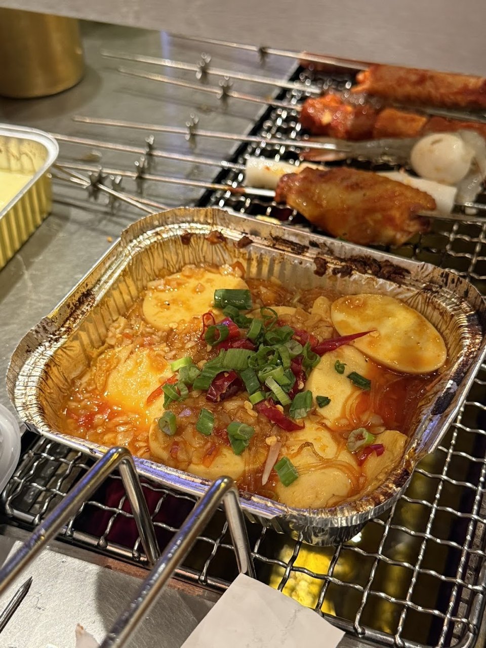 Tin Foil Egg Tofu
